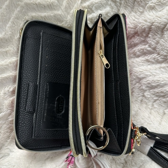 NEW Julia Buxton RFID-Blocking Ultimate Organizer / Wallet/Crossbody, Multicolor - Picture 4 of 8